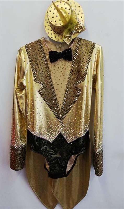 Made By Bobby Aleksandrenko Dance Costumes Gold Dance Costume Jazz