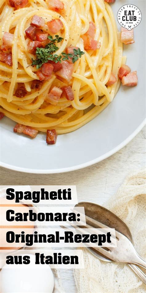 Spaghetti Carbonara Nach Original Rezeptur Aus Italien Rezept