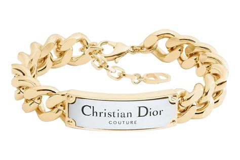 Dior Bracelet Couture Silvergold In Metal With Gold Tone Gb