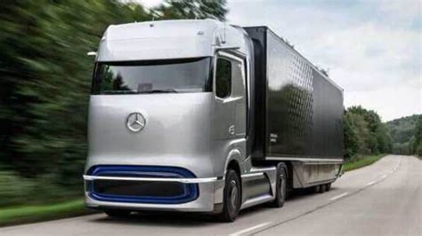 Daimler Unveils Mercedes Benz Genh2 Fuel Cell Heavy Duty Truck Concept