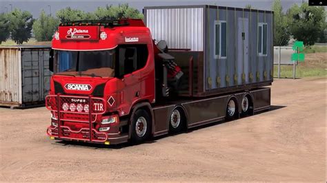 Scania Next Gen Crane Showaround Ets 2 Youtube