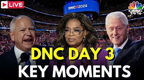 LIVE DNC 2024 Updates Highlights From Night 3 Of DNC 2024 Tim Walz