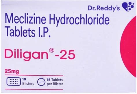 Meclizine 25 Mg Tablets, For Personal at Rs 230/box | Gandhibagh ...