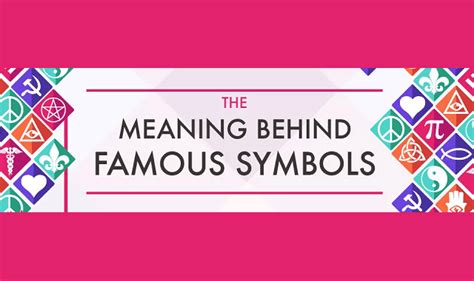 The Meaning Behind Famous Symbols #Infographic - Visualistan