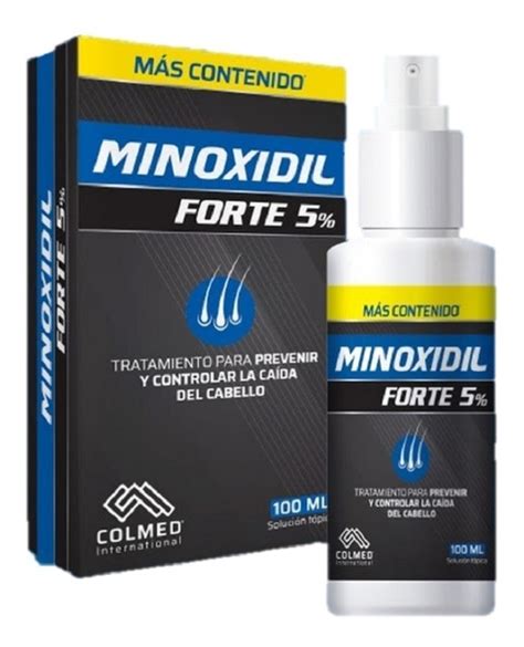 Minoxidil Forte Colmed X Ml Ml A Mercadolibre