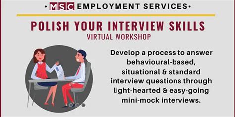 Polish Your Interview Skills Workshop Jobmob