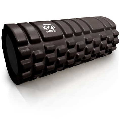 321 Strong Medium Density Massaging Foam Roller For Myofascial Self Release And Deep Tissue