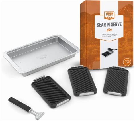 Yukon Glory Cast Iron Sear N Serve Set Yg Food Less