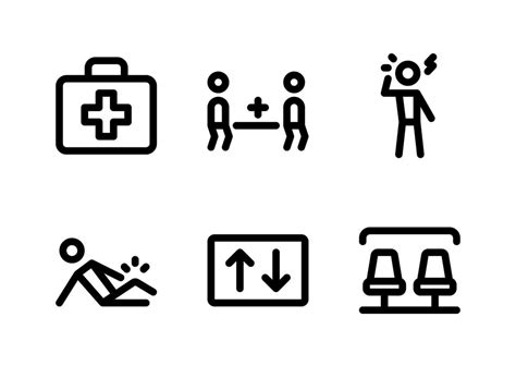 injury icon vector art icons  graphics