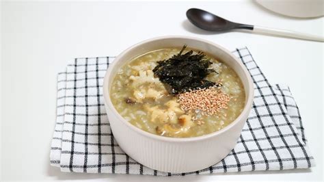 전복죽만들기 전복손질 전복요리 보양식 Abalone Rice Porridge Youtube