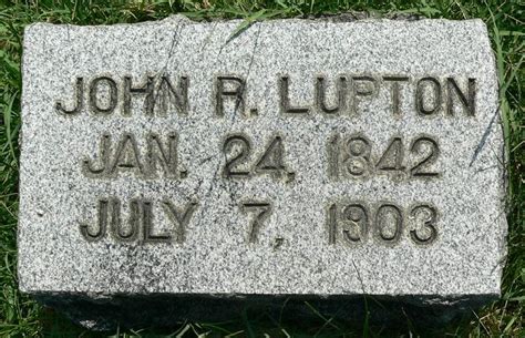 Sgt John Ragan Lupton 1842 1903 Find A Grave Memorial