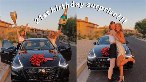 Buying Sister Her Dream Car 21st Birthday Surprise Youtube