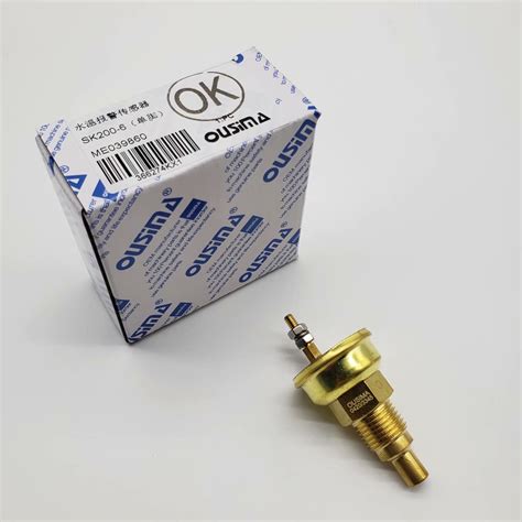 OUSIMA Excavator Parts ME039860 Water Temperature Sensor Fit Kobelco