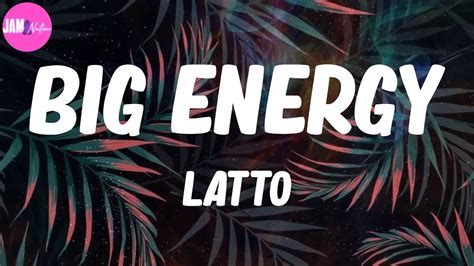 🌱 Latto Big Energy Lyrics Youtube