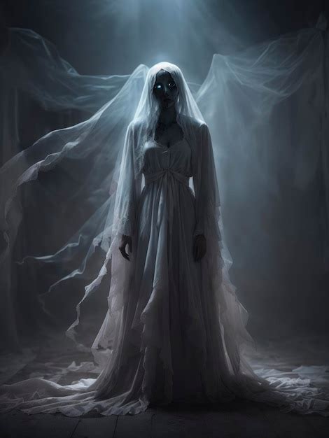 Premium AI Image | ghost woman