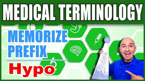 Hypo Medical Term Prefix Quickly Memorize Meaning Definition