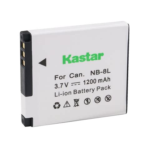 Kastar Battery Pack For Canon Nb L And Cb Lae Work With Canon