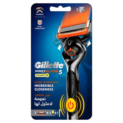 Gillette Fusion Proglide 5 Power Flex Ball Mens Razor 1pc Online At