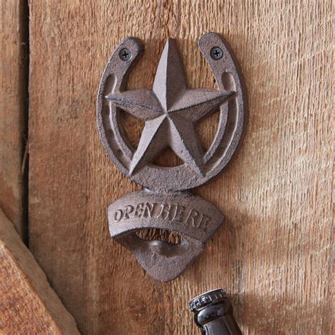 Western Wall Mounted Bottle Opener CTW Home Collection