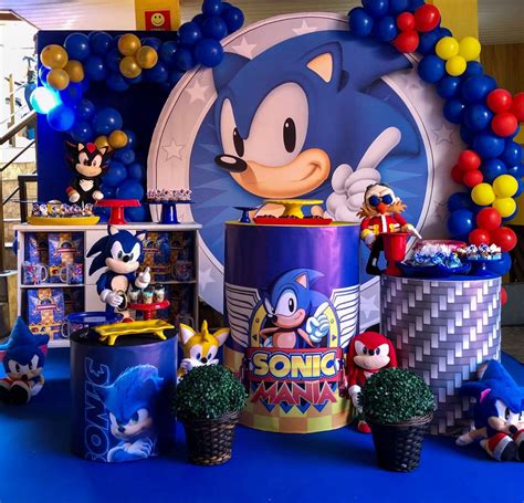 Decora O Do Sonic Para Anivers Rio La Decora Store