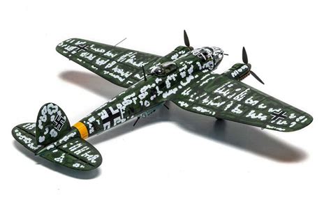 Corgi Aa33718 Heinkel He 111 H 6 W Nr 4500 A1fn Lt Erich Horn