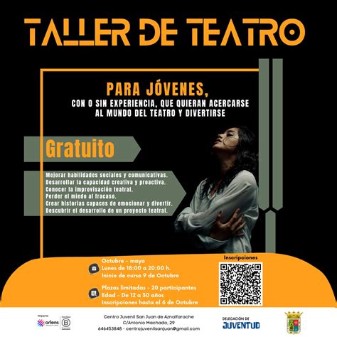 Taller de teatro para jóvenes