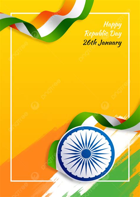 Happy Indian Republic Day Celebration Background Wallpaper Image For Free Download - Pngtree