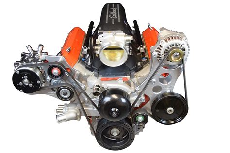 ICT Billet Corvette LS High Mount Alternator Power Steering Pump