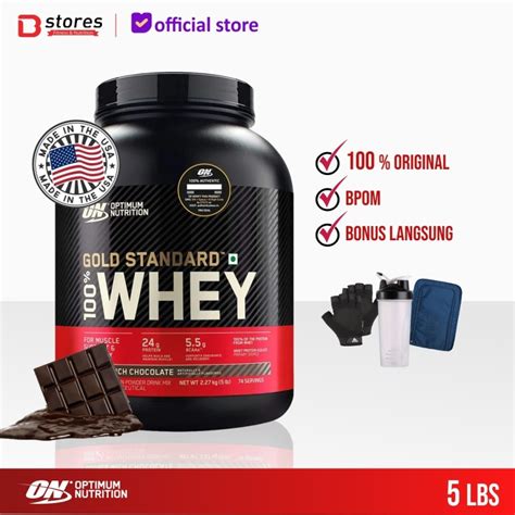 Optimum Nutrition On Wgs Whey Gold Standart 100 5lb Bstores Bstores Indonesia