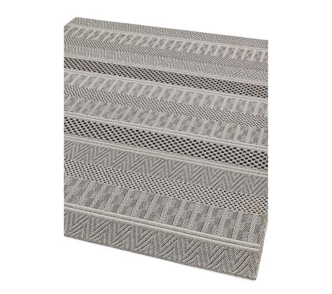 Tapis Int Rieur Ext Rieur Loggia En Polypropyl Ne Gris Clair