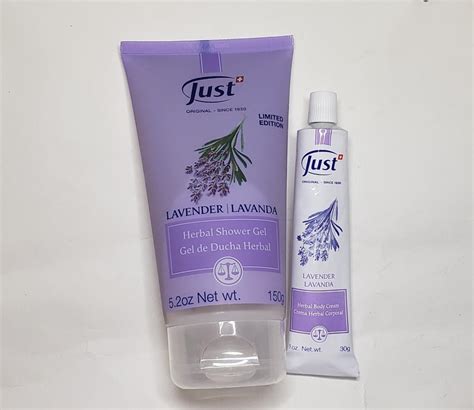 Kit Gel Ducha Lavanda G Crema Lavanda G Just Original Mercado Libre