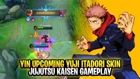 Yin New Upcoming Skin Jujutsu Kaisen Yuji Itadori Gameplay Mobile