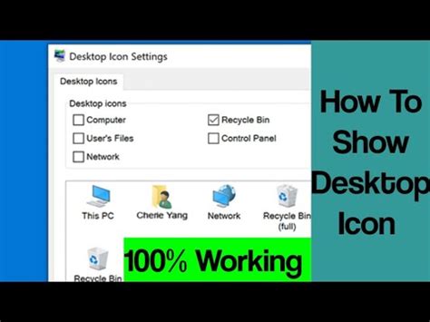 How To Show Icon On Desktop In Windows How To Show Icon On Laptop