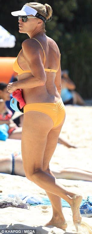 Bikini Clad Sonia Kruger Sizzles At Balmoral Beach Daily Mail Online