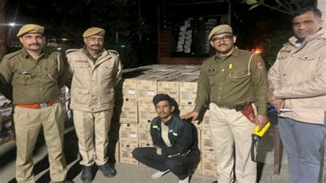 Liquor Seized Abu Road Police Action 200 Cartons Of English Liquor