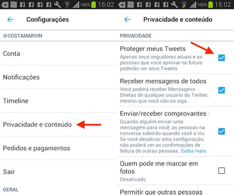 Como Deixar O Twitter Privado Pelo Celular Android Ou IPhone