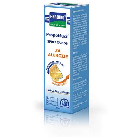 Abela Pharm Herbiko Propomucil Sprej Za Alergije 20ml EPonuda