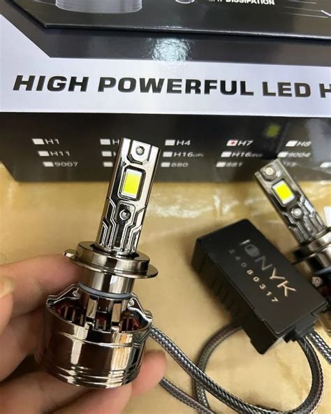 H7 250 WATT LED BULB IN COPPER MATERIAL headlight at ₹ 3000/set | Car ...