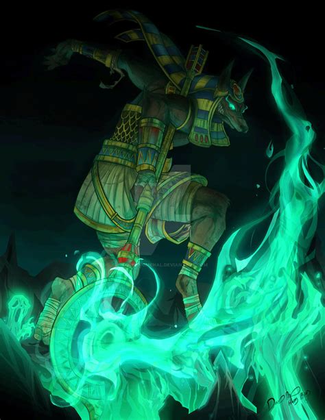 anubis original  djphenomenal  deviantart