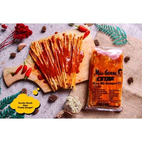 Jual Mie Lidi Gepeng Full Bumbu Basah Shopee Indonesia