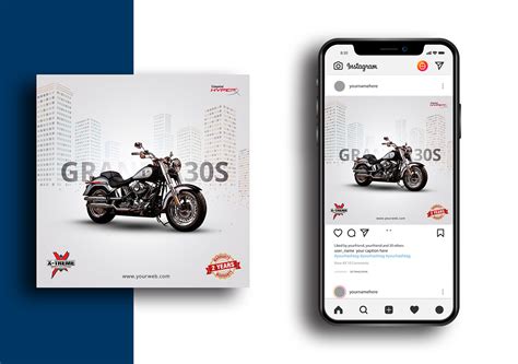 Bike Social Media Post Design On Behance