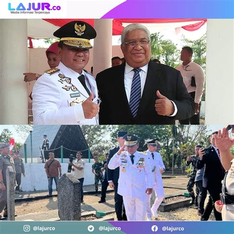 Andap Budhi Rayakan Hari Pahlawan Bareng Eks Gubernur Sultra Ali Mazi