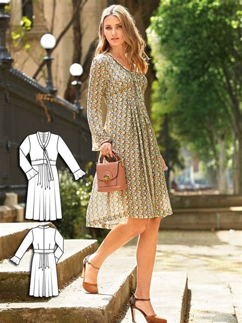 By Rae Grey Empire Dress Sewing Pattern Huonghussnen