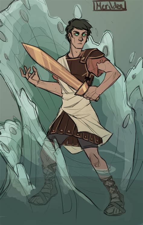 Darkgod Percy Art By Merildae Percy Jackson Art Percy Jackson Fan