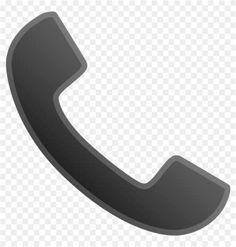 Download Svg Download Png - Phone Emoji Icon Png, Transparent Png ...