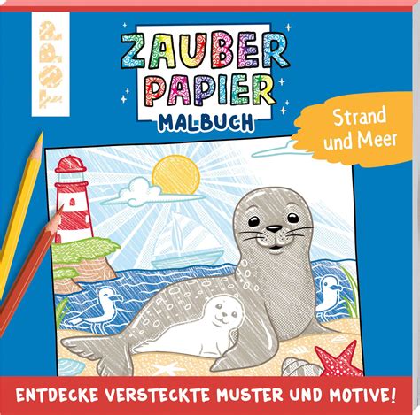 Zauberpapier Malbuch Strand Und Meer Natascha Pitz Buch Jpc