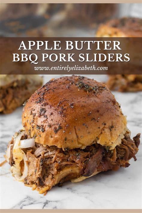 Apple Butter Bbq Pork Sliders Artofit