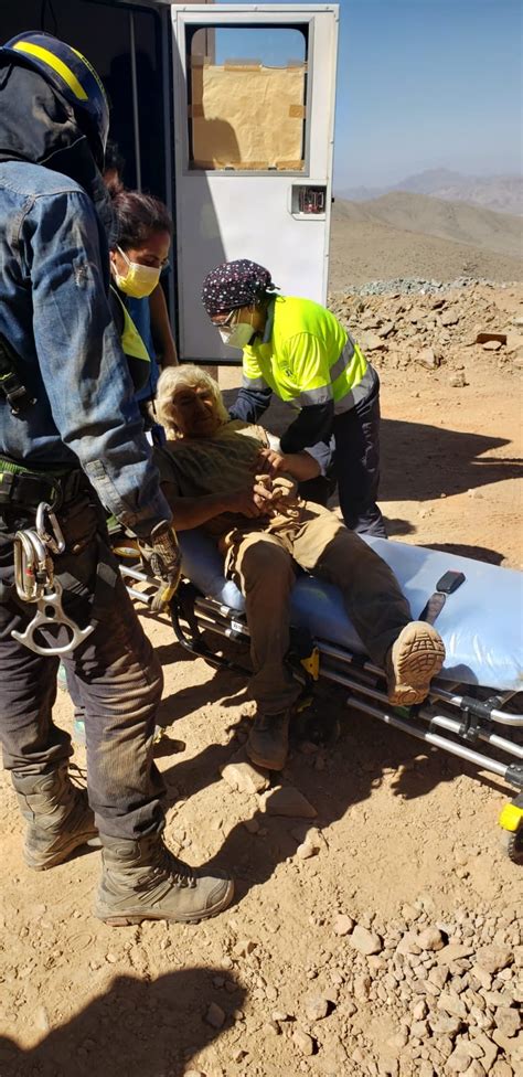 Rescatan Con Vida A Los Dos Mineros Que Habían Quedado Atrapados Tras