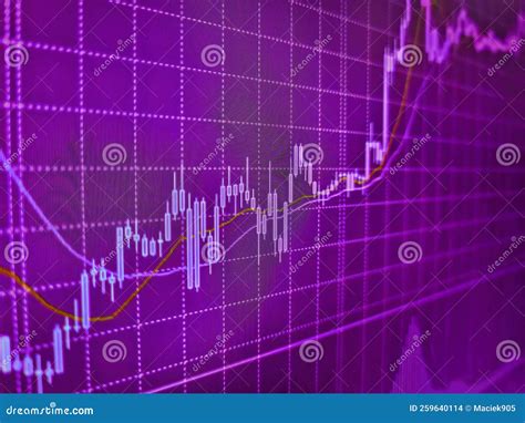 Stock Market Data On Led Display Financial Accounting Stock Market