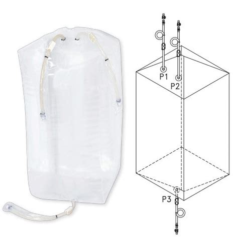 Polyethylene 3d Single Use Bag Vertical